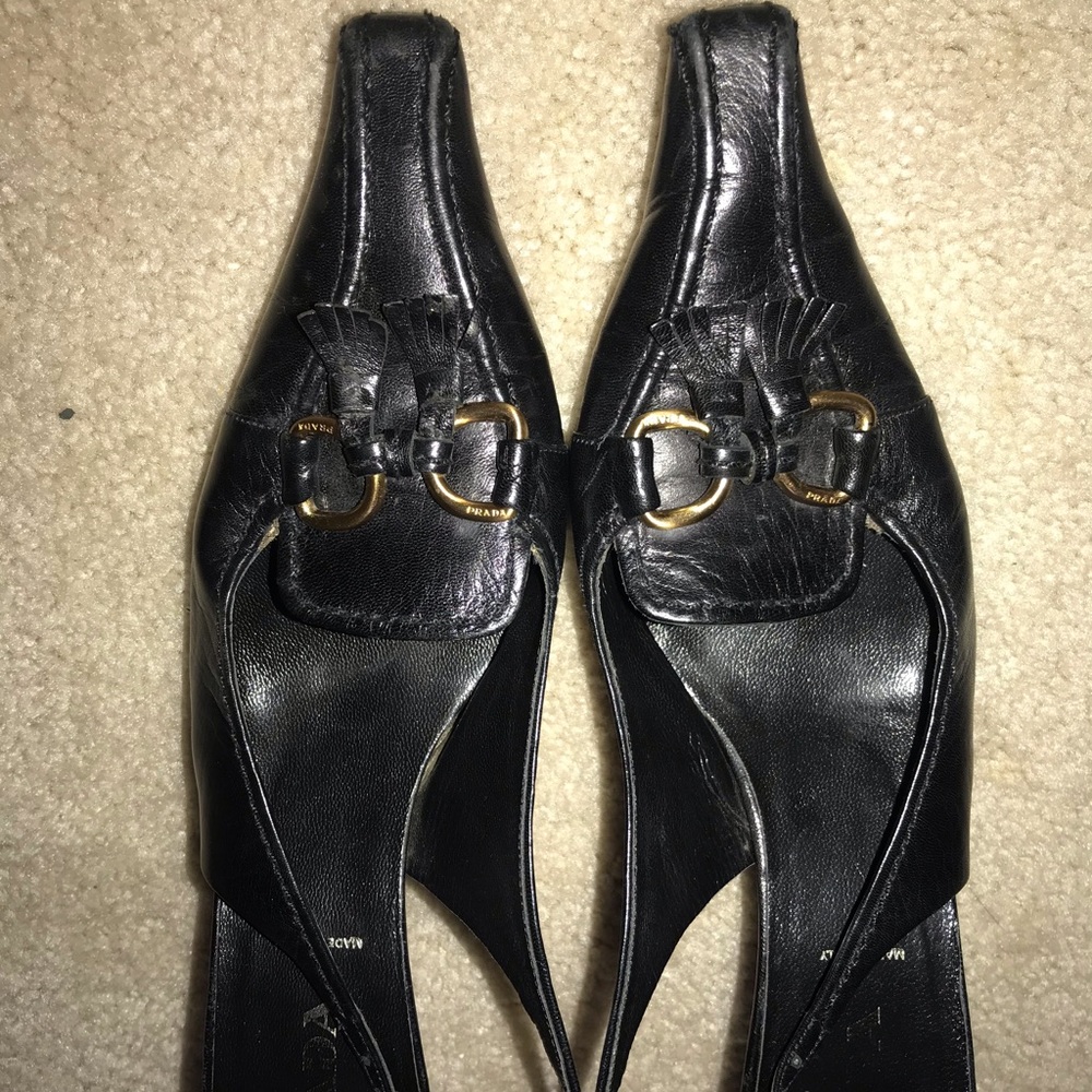 Prada Slingback Shoes